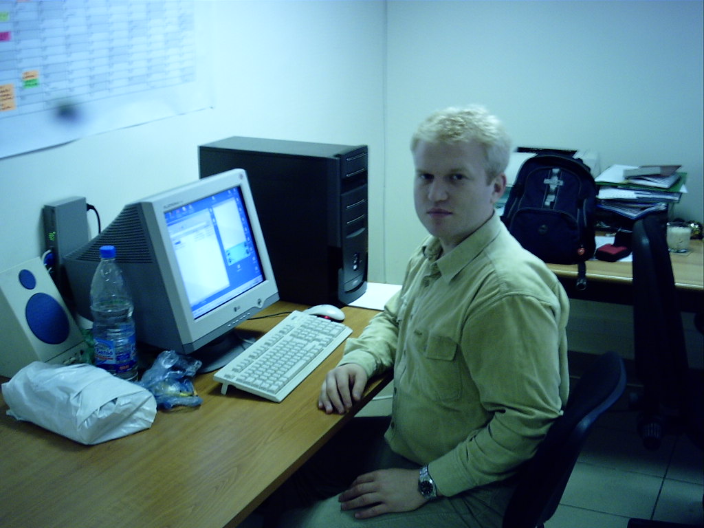 Orhan Mehmedov - junior C++ developer, GMPSoft Sofia, BG, 2006